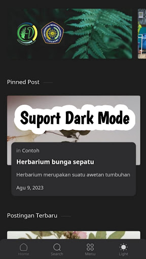 Android application Herbarium Digital Online screenshort