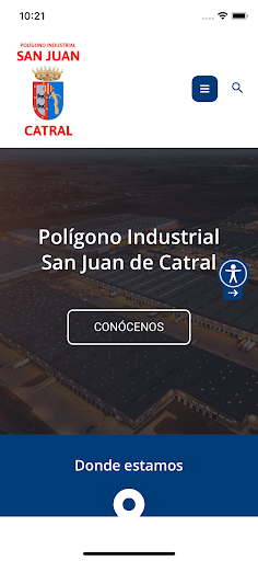 Android application Poligono San Juan de Catral screenshort