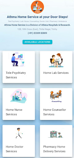 Android application Athma Med screenshort