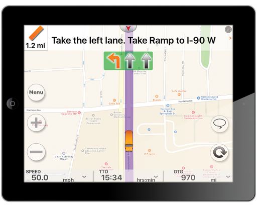 Screenshot of BUS  Routing and Navigation