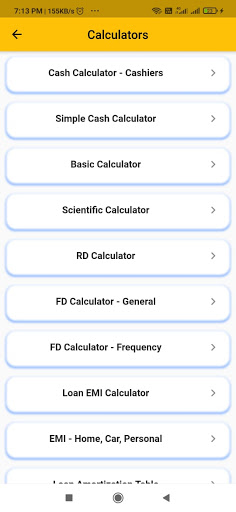 Banking Buddy Screen 2