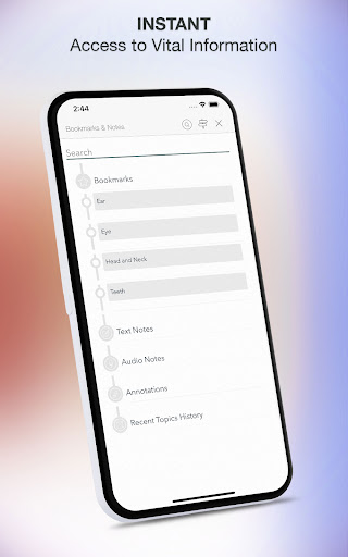 Screenshot of Rapid Review Anatomy Guide