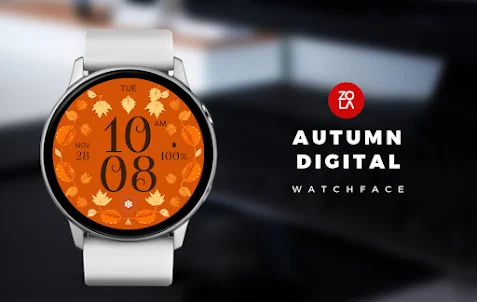 Autumn Digital Watch Face
