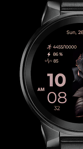 Golden Rose - Watch Face Screen 2