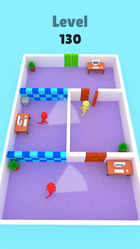 Android application Stickman Run Escape Game screenshort