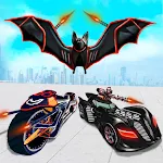 Cover Image of Download Flying Bat Robot Games 1.3 APK
