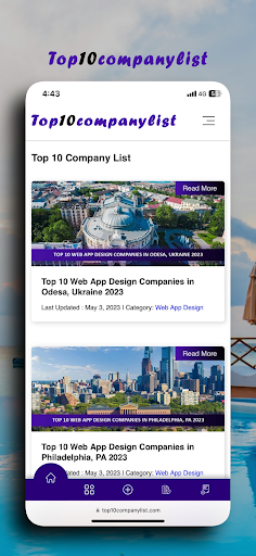 Company Directory Screen 3