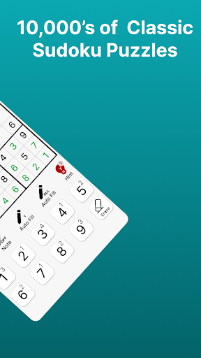 Sudoku - Classic Sudoku Puzzle Screen 2