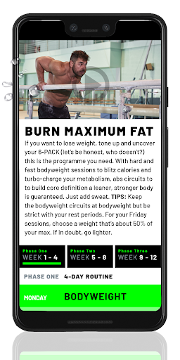 Worlds Fittest App Screen 3