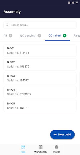 Yuma Operations Team App Screen 3