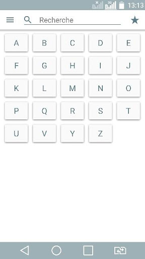 Android application Concordance Biblique La Bible screenshort