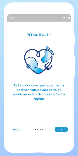 Android application pediaHealth BETA screenshort