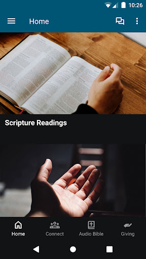 Android application The Bridge Christian Church screenshort