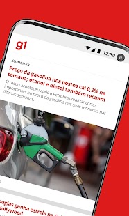 G1 Portal de Notícias da Globo Screenshot