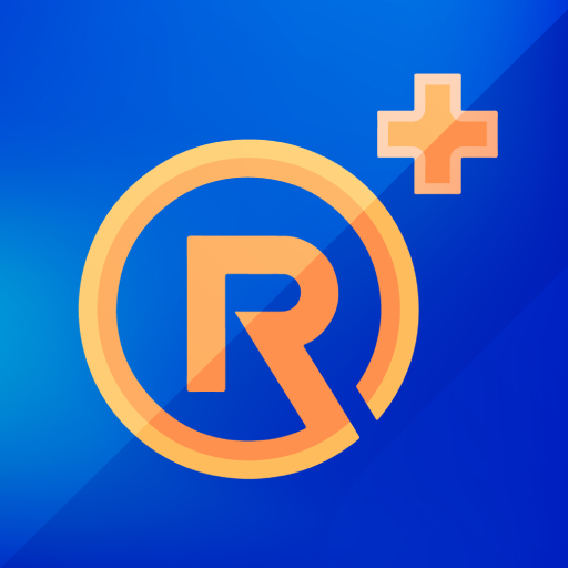 R Plus logo