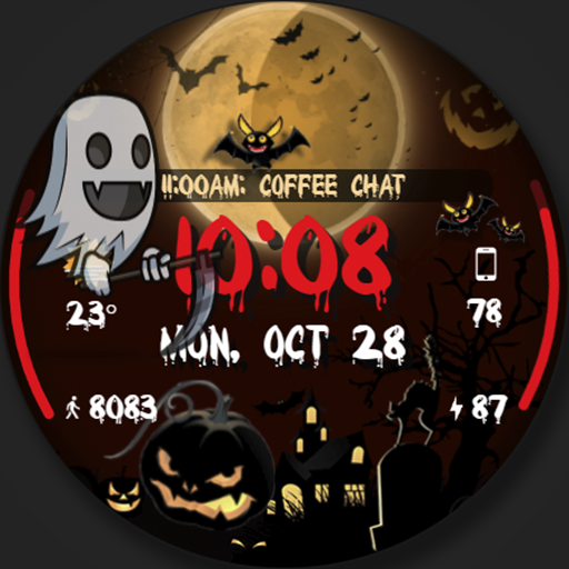 WFP 315 Halloween watch face Logo