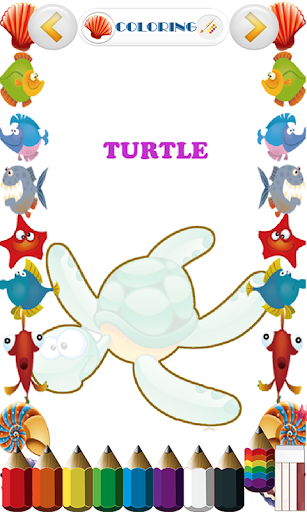 Coloring - UnderWater Screen 2