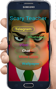 Scary Teacher Fake Video Call