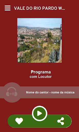 VALE DO RIO PARDO WEB RADIO Screen 2