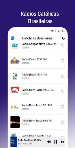 Rádios Católicas Brasileiras Screen 2