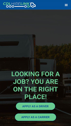 Android application CDL HIRE LINK screenshort