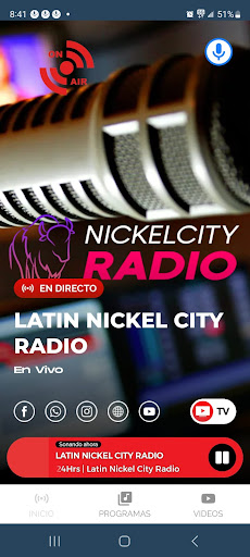 Latin Nickel City Radio Screen 2