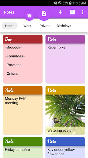Android application Lumi Note Pad: Notes Checklist screenshort
