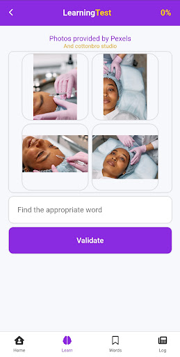 English-Dex Vocabulary Builder Screen 3