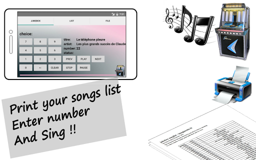 Android application Jukebox Music Player screenshort