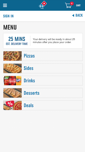 Dominos Pizza Hrvatska Screen 3