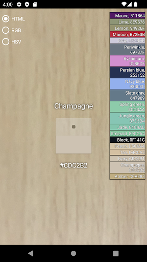 Color Picker Screen 3