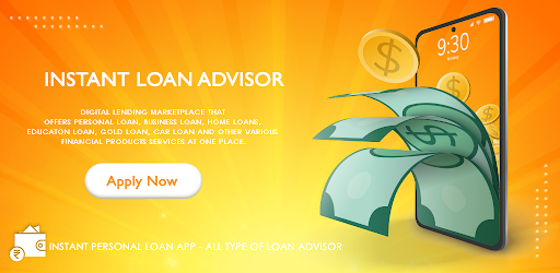 Instant Loan on mobile Guide screen 0