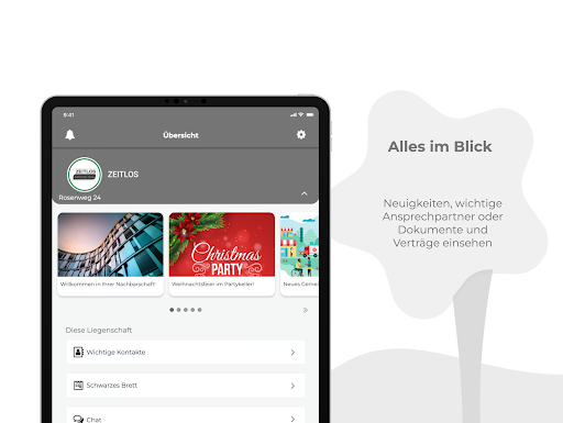 Portal ZEITLOS-Immobilien.com Screenshot