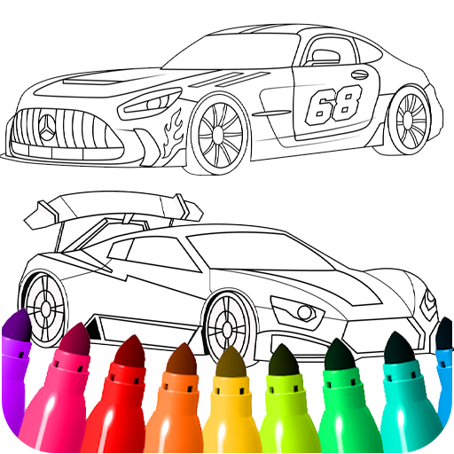 Monster Car and Truck Coloring 5 Icon