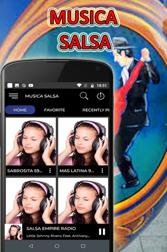 romantic salsa music Screen 2