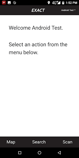 Android application EXACT QA screenshort