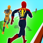 Cover Image of Télécharger Super Hero Transform Race - Spider Racing Game 3D  APK