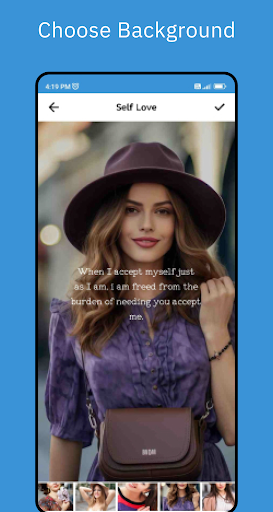 Radiant Quotes for Girls Screen 2