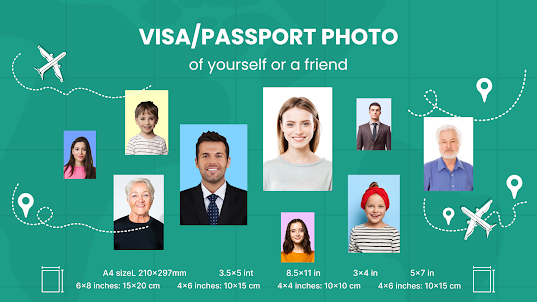 Passport/VISA Photo Creator