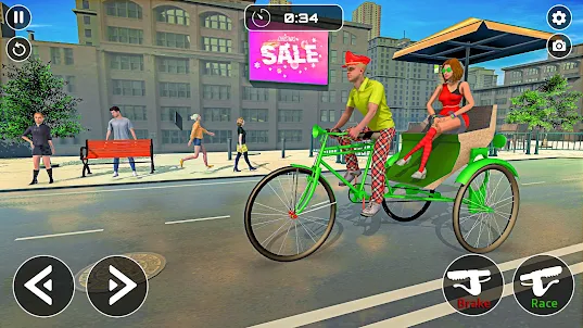 Vietnam Rickshaw Simulator 3D