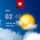 Transparent clock and weather (Ad-free) Apk