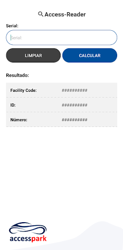 AccessReader Screen 2