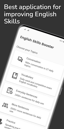 Android application Learn English - Speak English screenshort