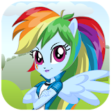 Dress Up Rainbow Dash icon