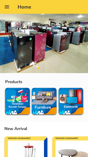 Android application Nikimura Homemarket screenshort