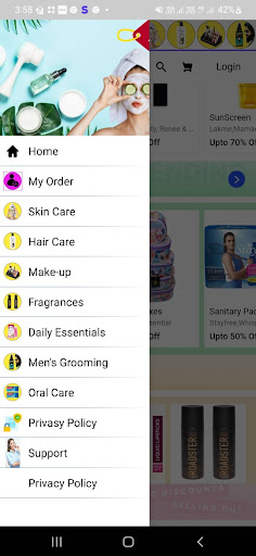 Cosmetics Online Shopping App