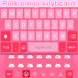 Pink Emoji Keyboard Emoticons icon