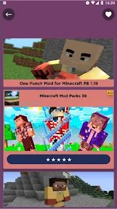 One Punch Mod for MCPE