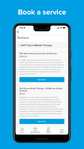 Integrated Movement Therapy Screenshot