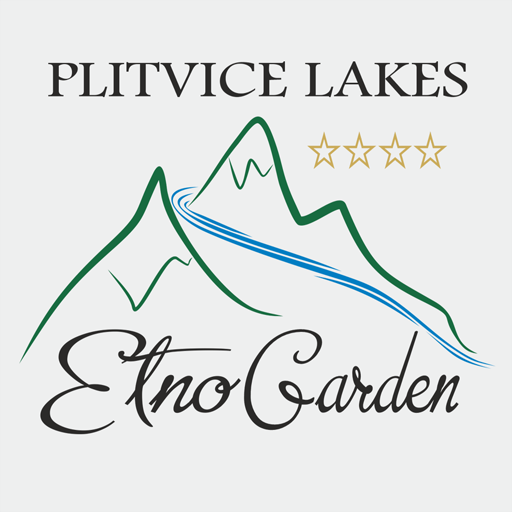 Plitvice lakes Etno garden logo